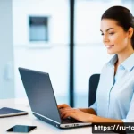 여행사 업무를 효율적으로 처리하는 법 - **Prompt 1: Efficient Travel Agent with Digital Planning**
"A professional, well-dressed female ...